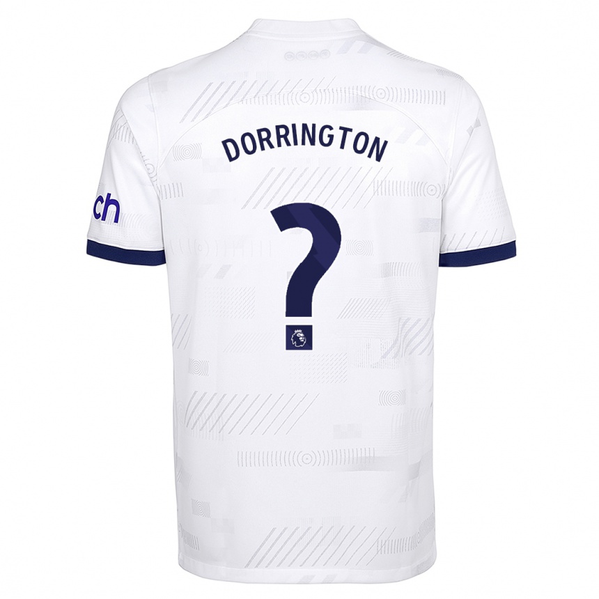 Enfant Football Maillot Alfie Dorrington #0 Blanc Tenues Domicile 2023/24 Canada