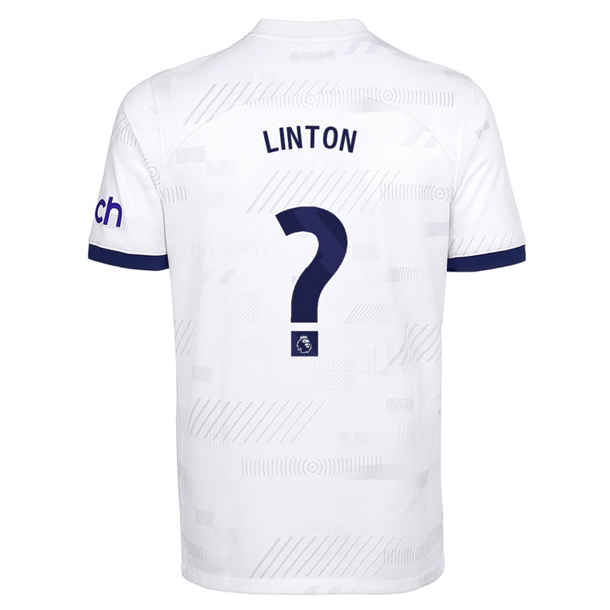 Enfant Football Maillot Jahziah Linton #0 Blanc Tenues Domicile 2023/24 Canada