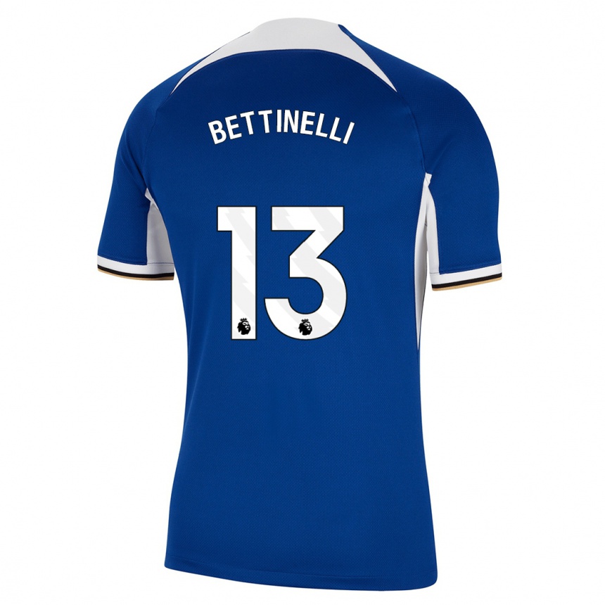 Kids Marcus Bettinelli #13 Blue Home Jersey 2023/24 T-Shirt Canada