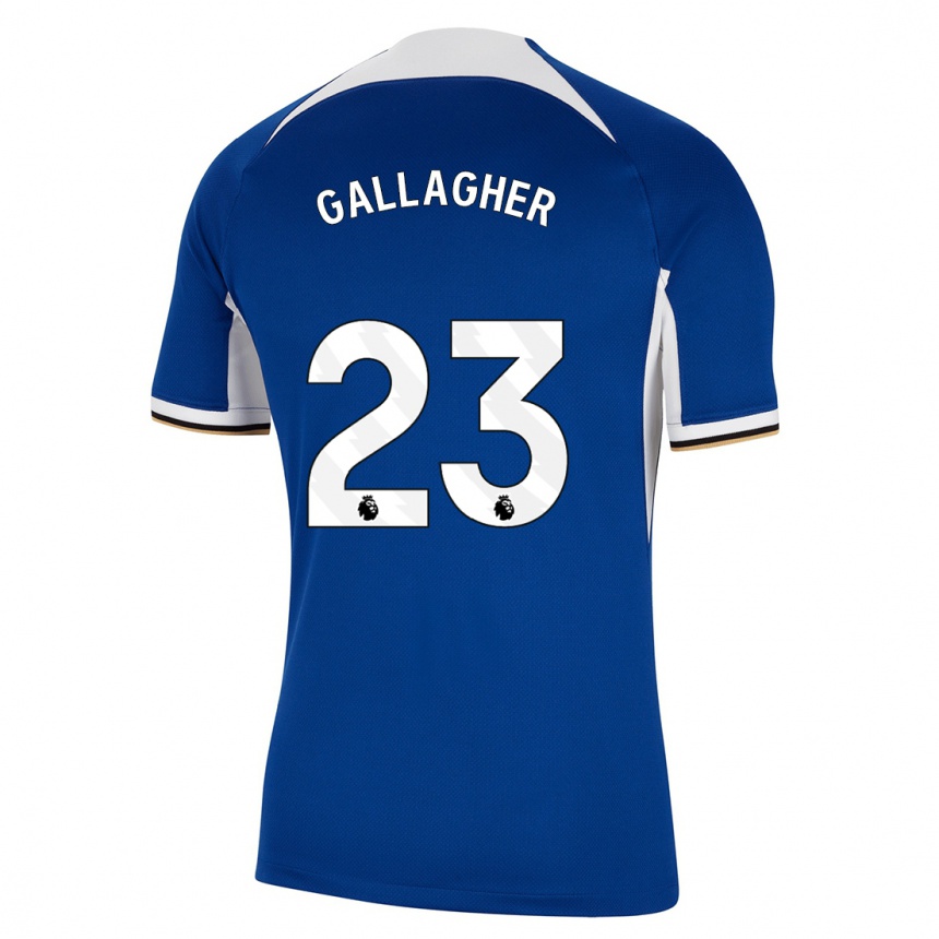 Kids  Conor Gallagher #23 Blue Home Jersey 2023/24 T-Shirt Canada