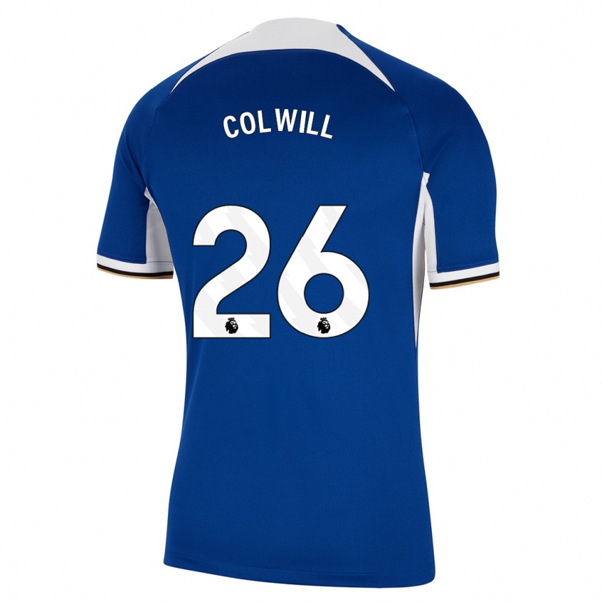 Kids Levi Colwill #26 Blue Home Jersey 2023/24 T-Shirt Canada