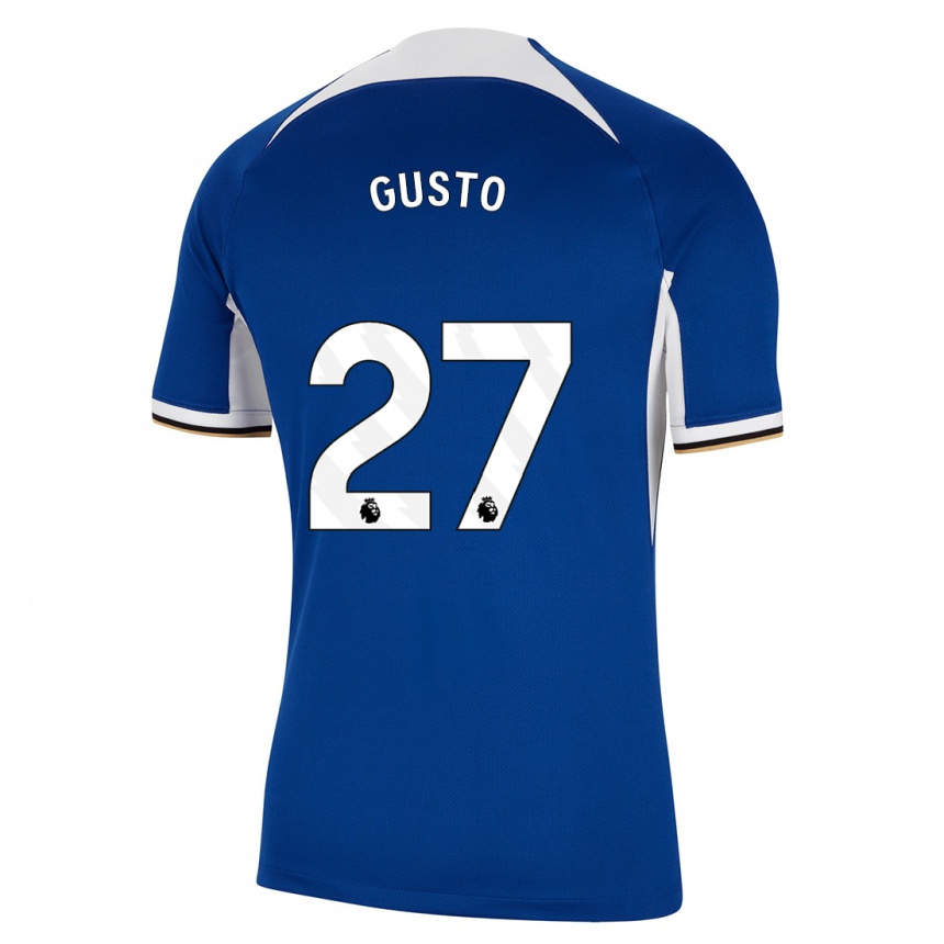 Kids  Malo Gusto #27 Blue Home Jersey 2023/24 T-Shirt Canada