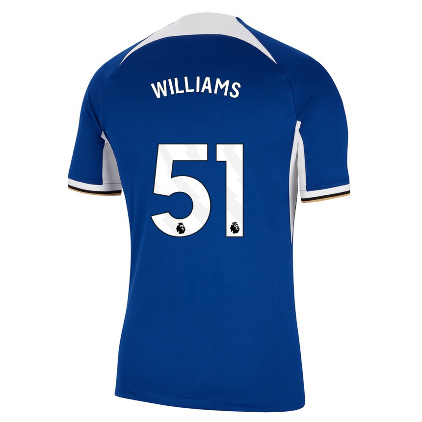 Kids  Dylan Williams #51 Blue Home Jersey 2023/24 T-Shirt Canada