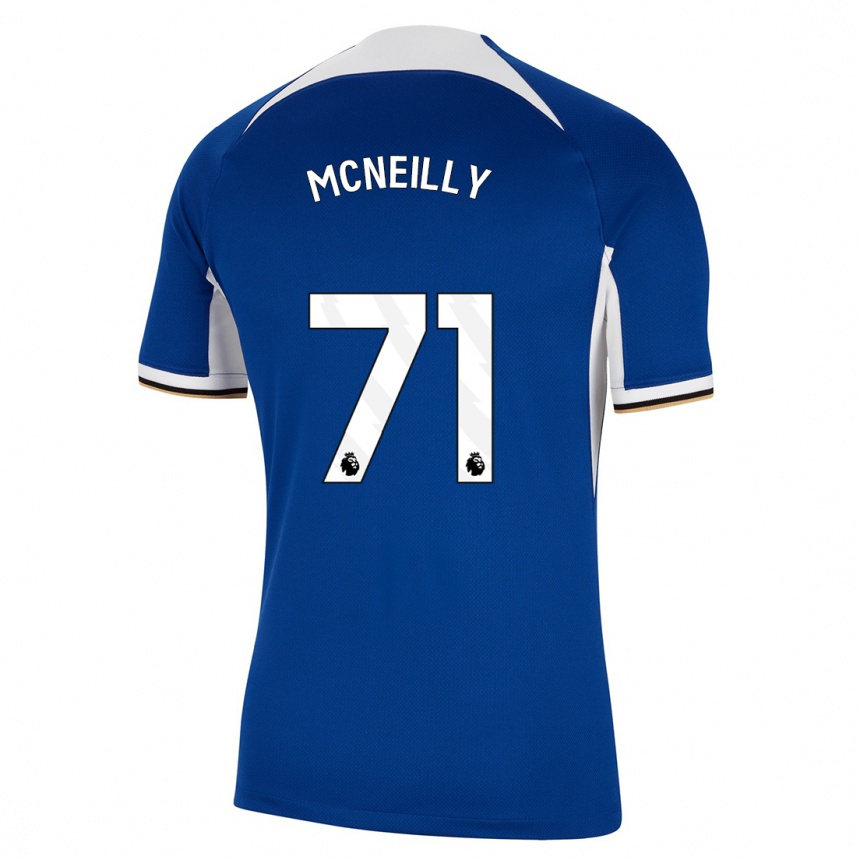 Kids Donnell Mcneilly #71 Blue Home Jersey 2023/24 T-Shirt Canada