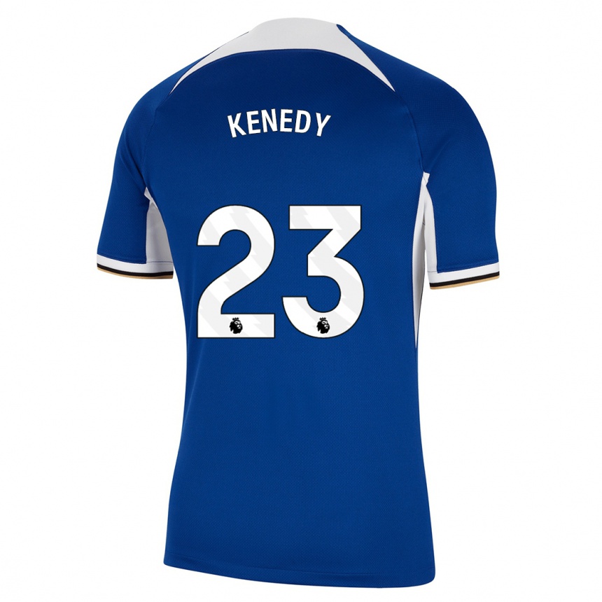 Kids  Robert Kenedy #23 Blue Home Jersey 2023/24 T-Shirt Canada