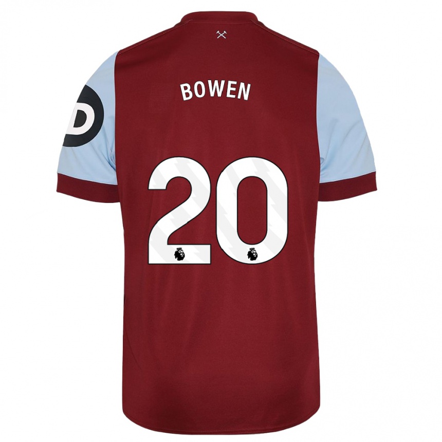 Enfant Football Maillot Jarrod Bowen #20 Bordeaux Tenues Domicile 2023/24 Canada