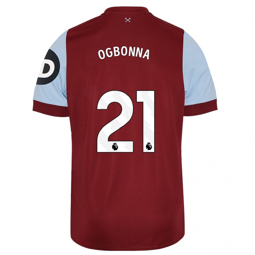 Enfant Football Maillot Angelo Ogbonna #21 Bordeaux Tenues Domicile 2023/24 Canada