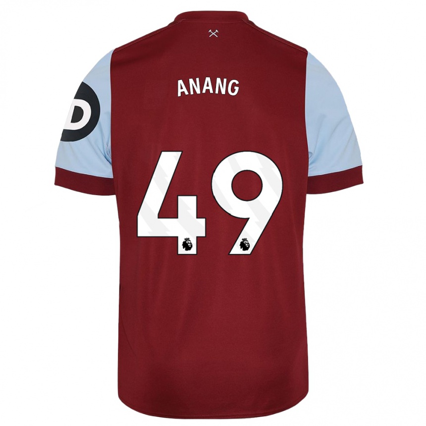 Enfant Football Maillot Joseph Anang #49 Bordeaux Tenues Domicile 2023/24 Canada