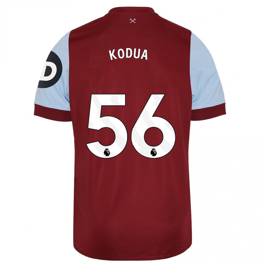 Enfant Football Maillot Gideon Kodua #56 Bordeaux Tenues Domicile 2023/24 Canada