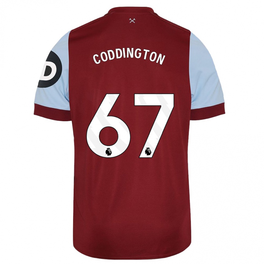 Enfant Football Maillot Remy Coddington #67 Bordeaux Tenues Domicile 2023/24 Canada