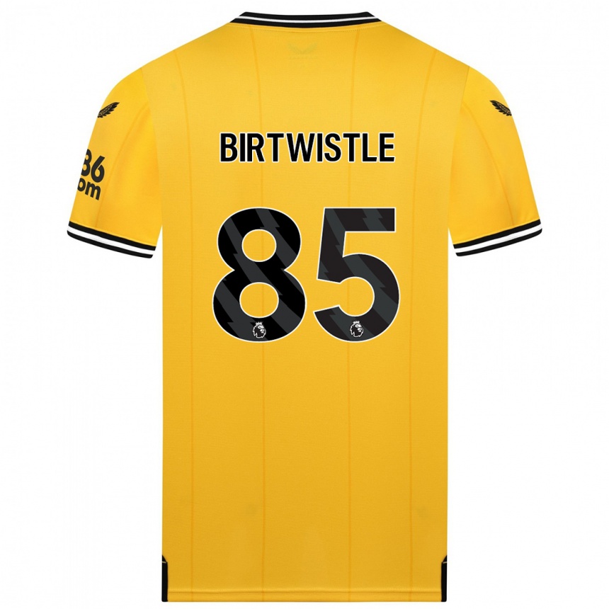 Kids Football Harry Birtwistle #85 Yellow Home Jersey 2023/24 T-Shirt Canada