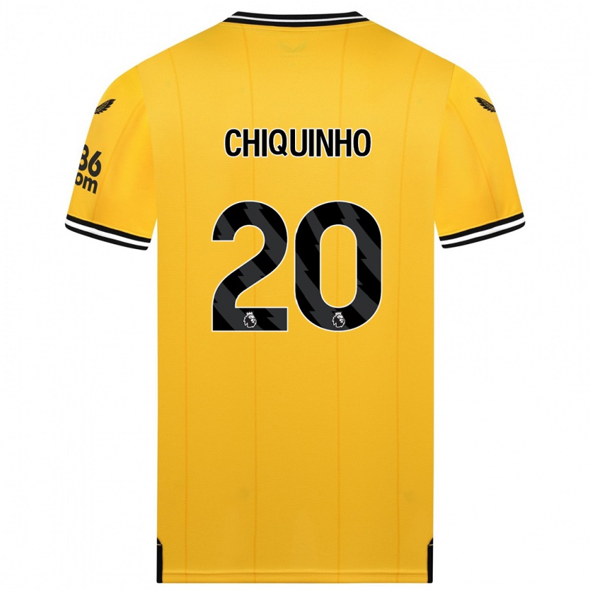 Enfant Football Maillot Chiquinho #20 Jaune Tenues Domicile 2023/24 Canada