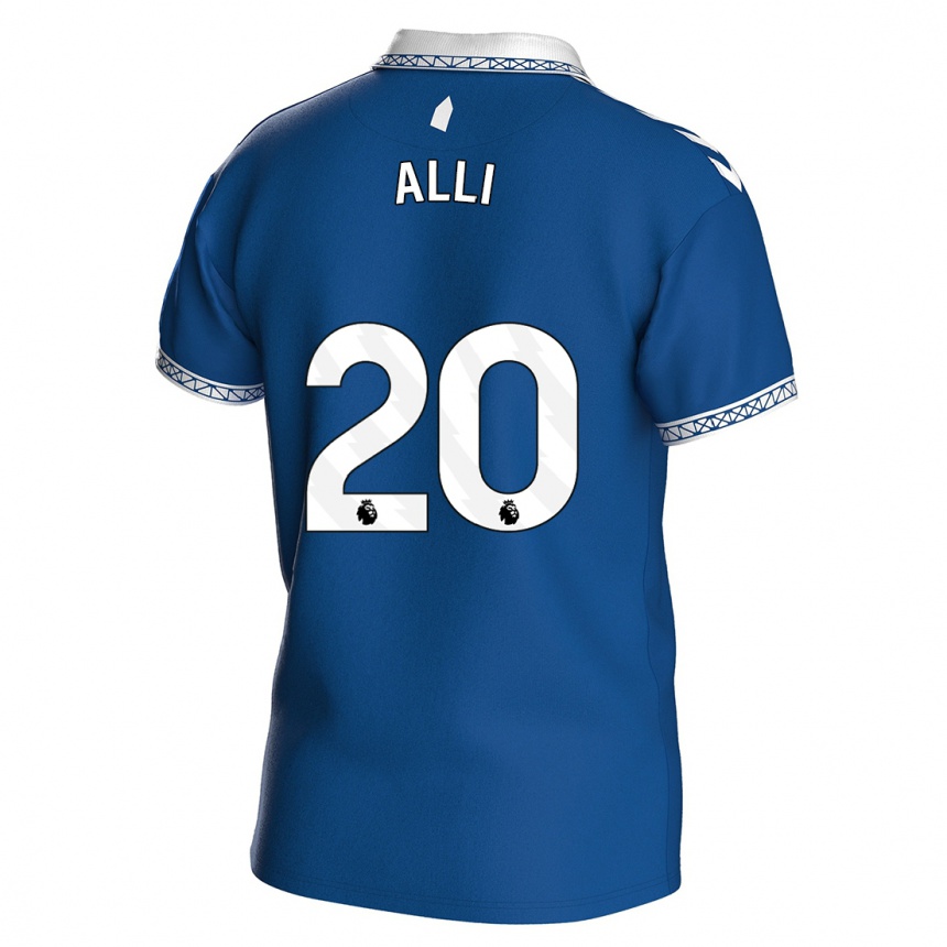 Kids Football Dele Alli #20 Royal Blue Home Jersey 2023/24 T-Shirt Canada