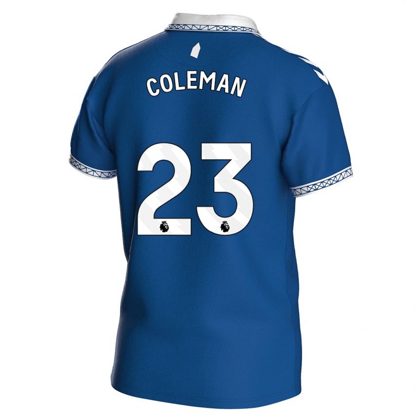 Enfant Football Maillot Seamus Coleman #23 Bleu Royal Tenues Domicile 2023/24 Canada