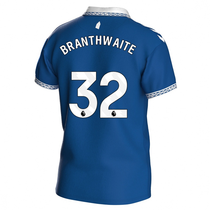 Enfant Football Maillot Jarrad Branthwaite #32 Bleu Royal Tenues Domicile 2023/24 Canada