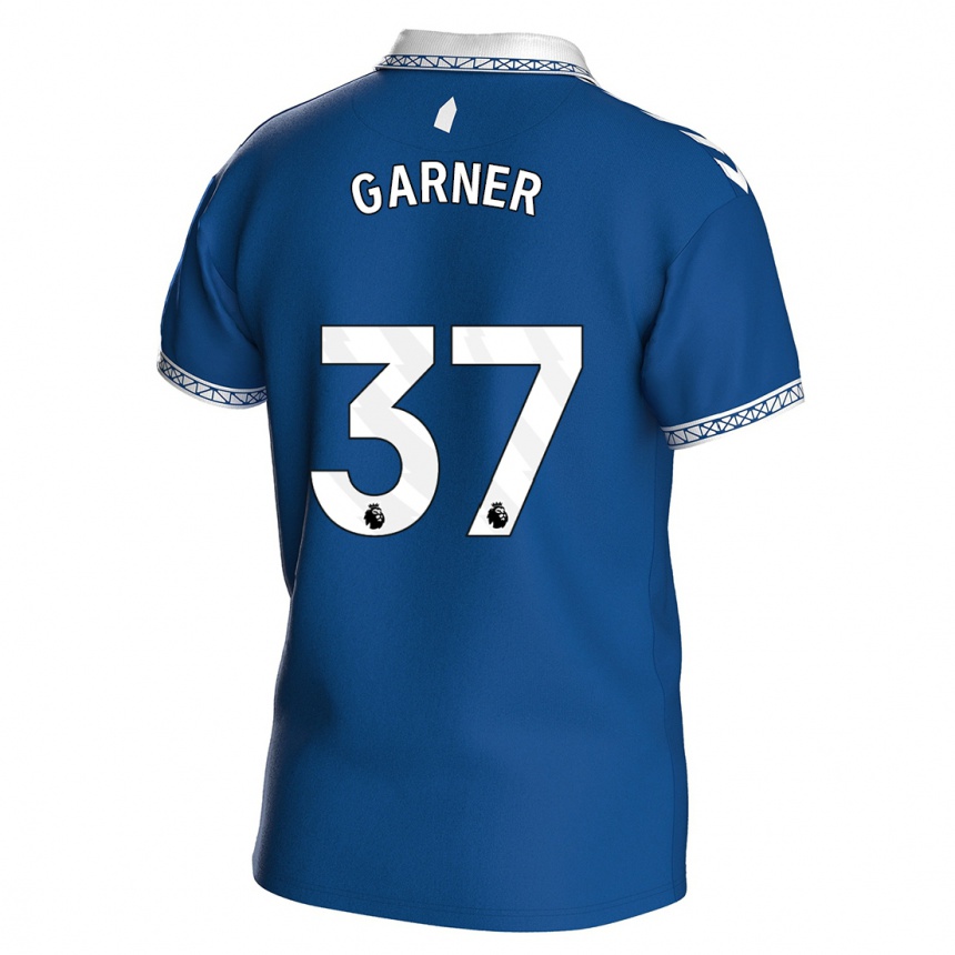 Kids Football James Garner #37 Royal Blue Home Jersey 2023/24 T-Shirt Canada