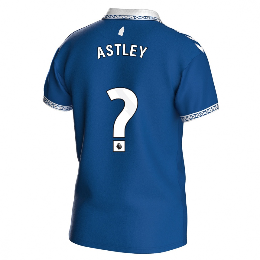 Kids Football Ryan Astley #0 Royal Blue Home Jersey 2023/24 T-Shirt Canada