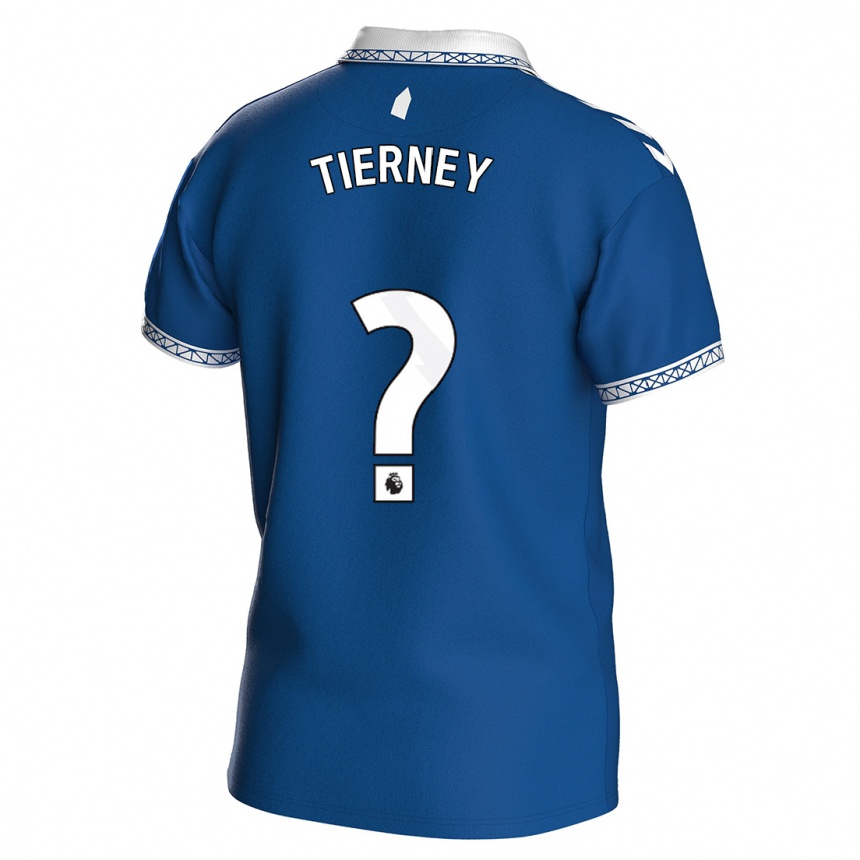 Enfant Football Maillot Jack Tierney #0 Bleu Royal Tenues Domicile 2023/24 Canada