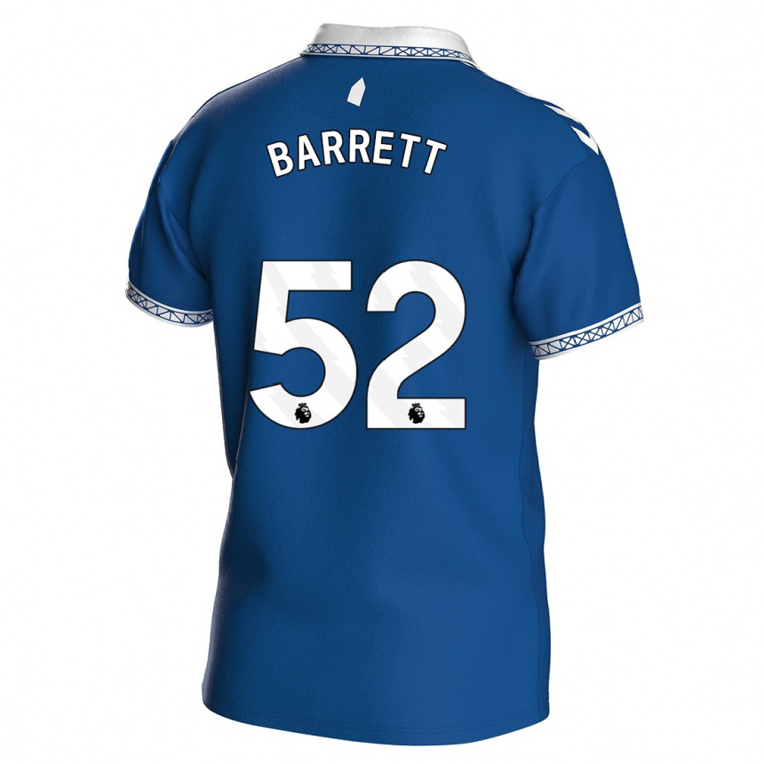 Enfant Football Maillot Jack Barrett #52 Bleu Royal Tenues Domicile 2023/24 Canada