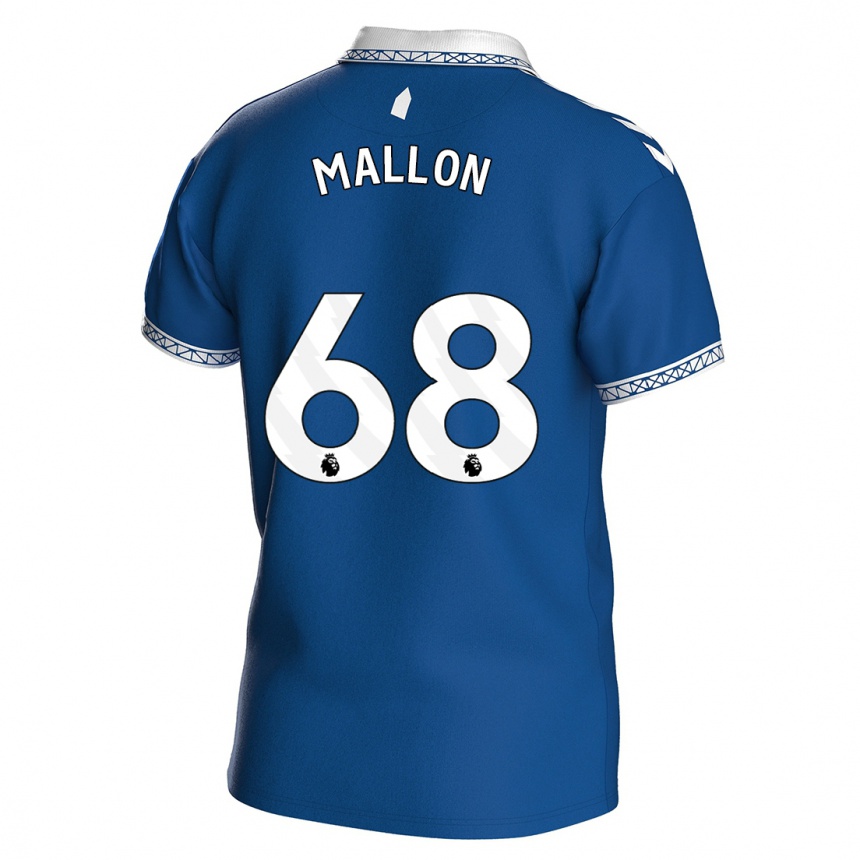 Kids Football Mathew Mallon #68 Royal Blue Home Jersey 2023/24 T-Shirt Canada