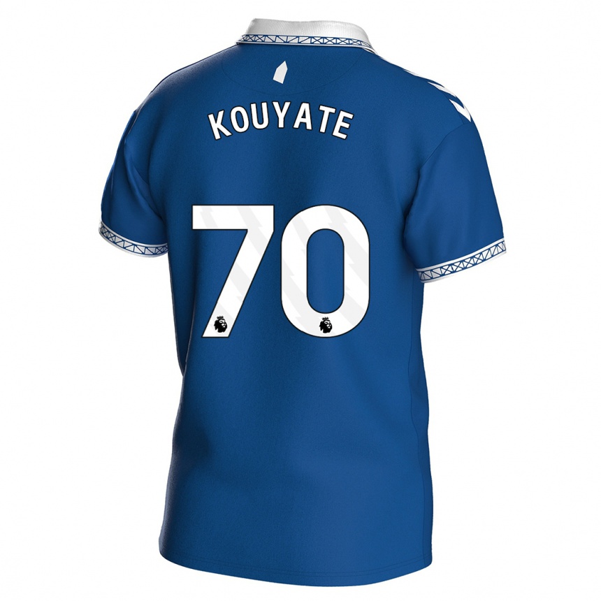 Enfant Football Maillot Katia Kouyate #70 Bleu Royal Tenues Domicile 2023/24 Canada