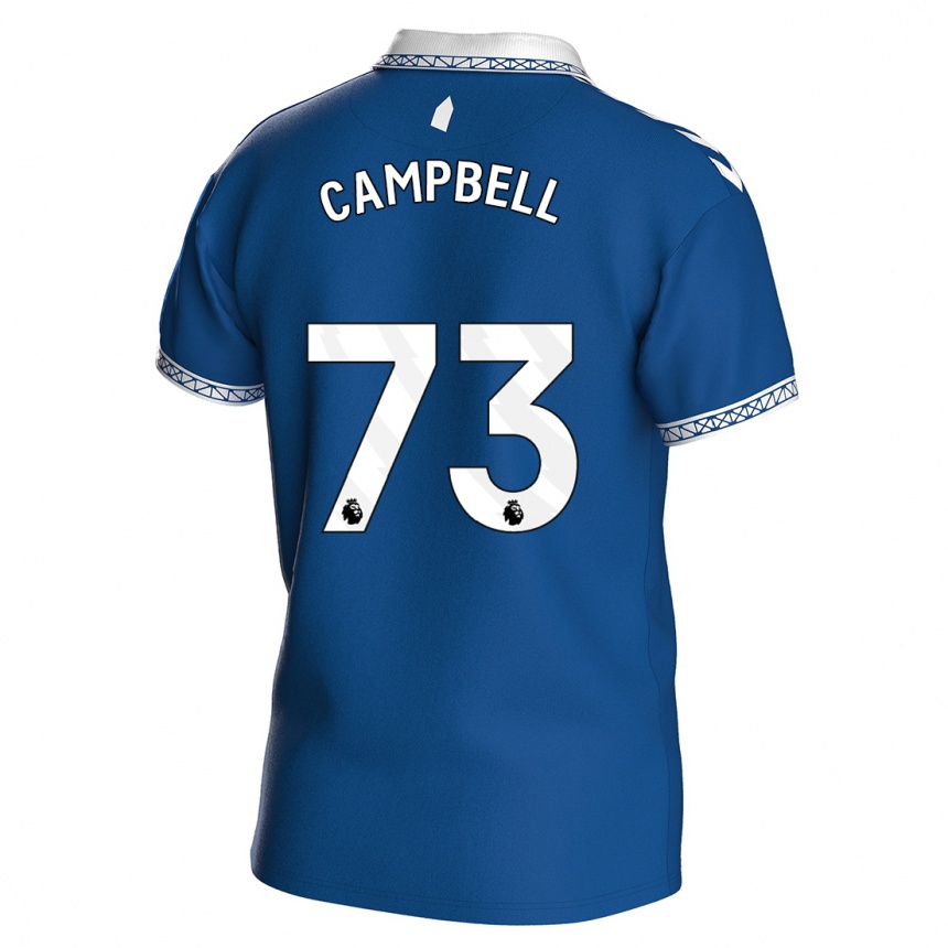 Enfant Football Maillot Elijah Campbell #73 Bleu Royal Tenues Domicile 2023/24 Canada