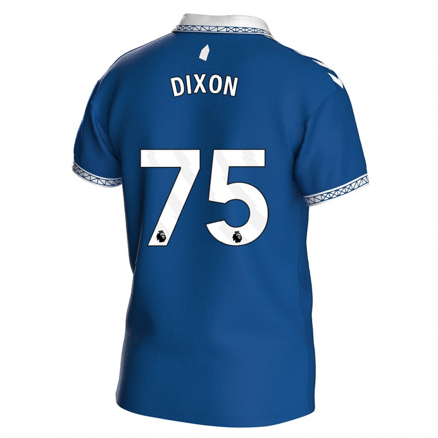 Kids Football Roman Dixon #75 Royal Blue Home Jersey 2023/24 T-Shirt Canada