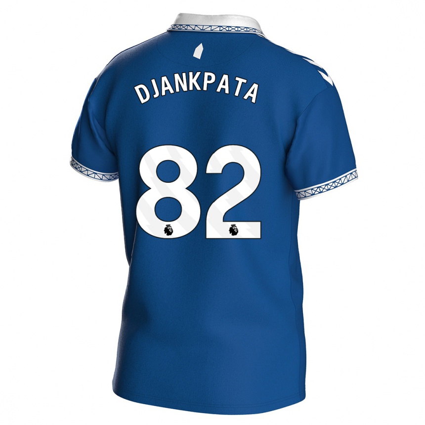 Enfant Football Maillot Halid Djankpata #82 Bleu Royal Tenues Domicile 2023/24 Canada