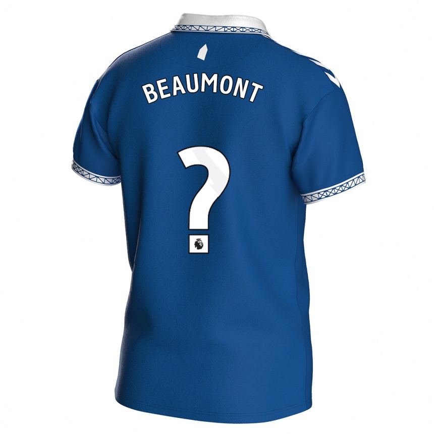 Enfant Football Maillot Jacob Beaumont-Clark #0 Bleu Royal Tenues Domicile 2023/24 Canada