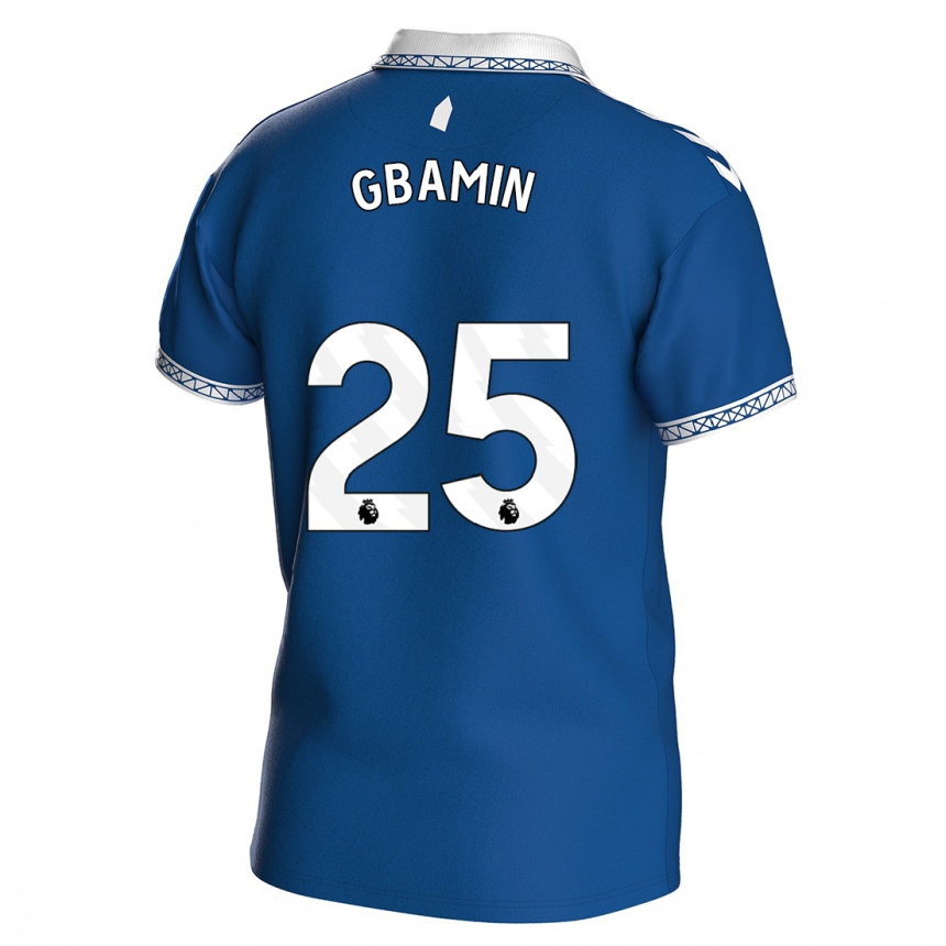 Enfant Football Maillot Jean-Philippe Gbamin #25 Bleu Royal Tenues Domicile 2023/24 Canada