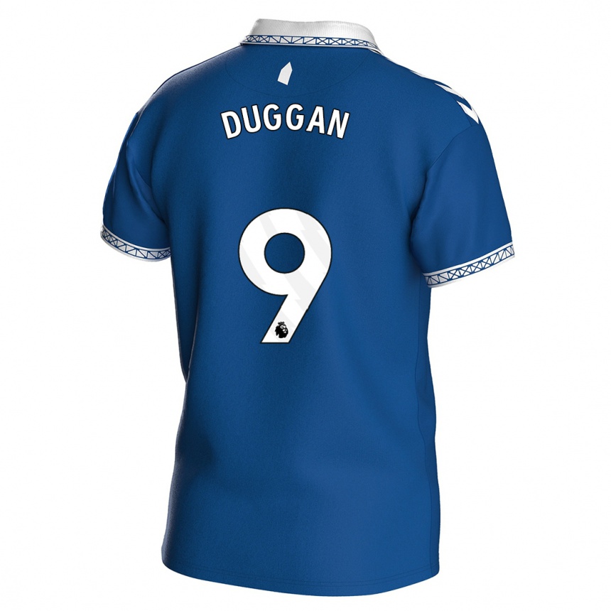 Enfant Football Maillot Toni Duggan #9 Bleu Royal Tenues Domicile 2023/24 Canada