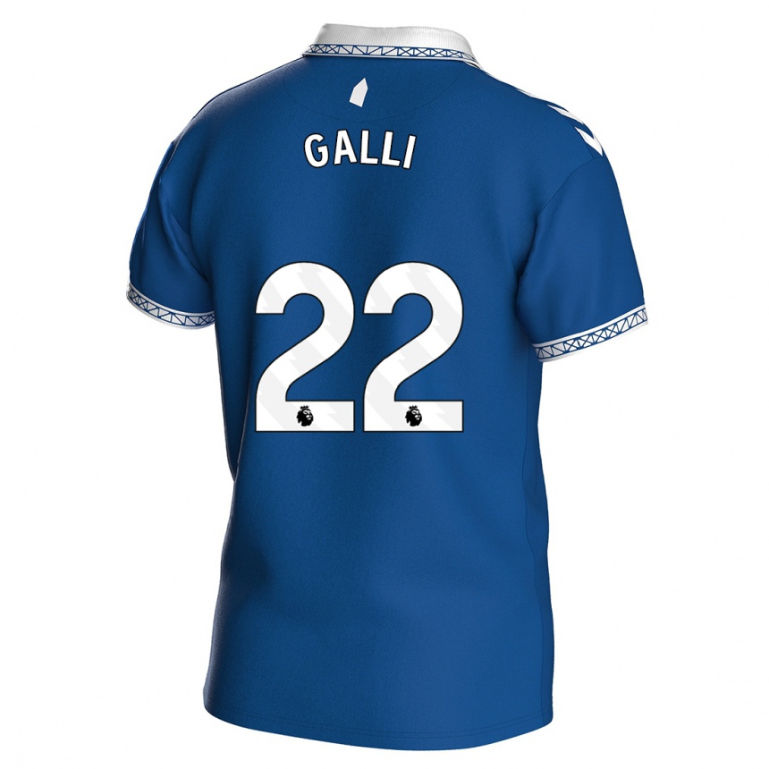 Enfant Football Maillot Aurora Galli #22 Bleu Royal Tenues Domicile 2023/24 Canada