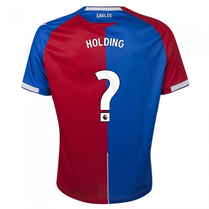 Enfant Football Maillot Rob Holding #0 Rouge Bleu Tenues Domicile 2023/24 Canada