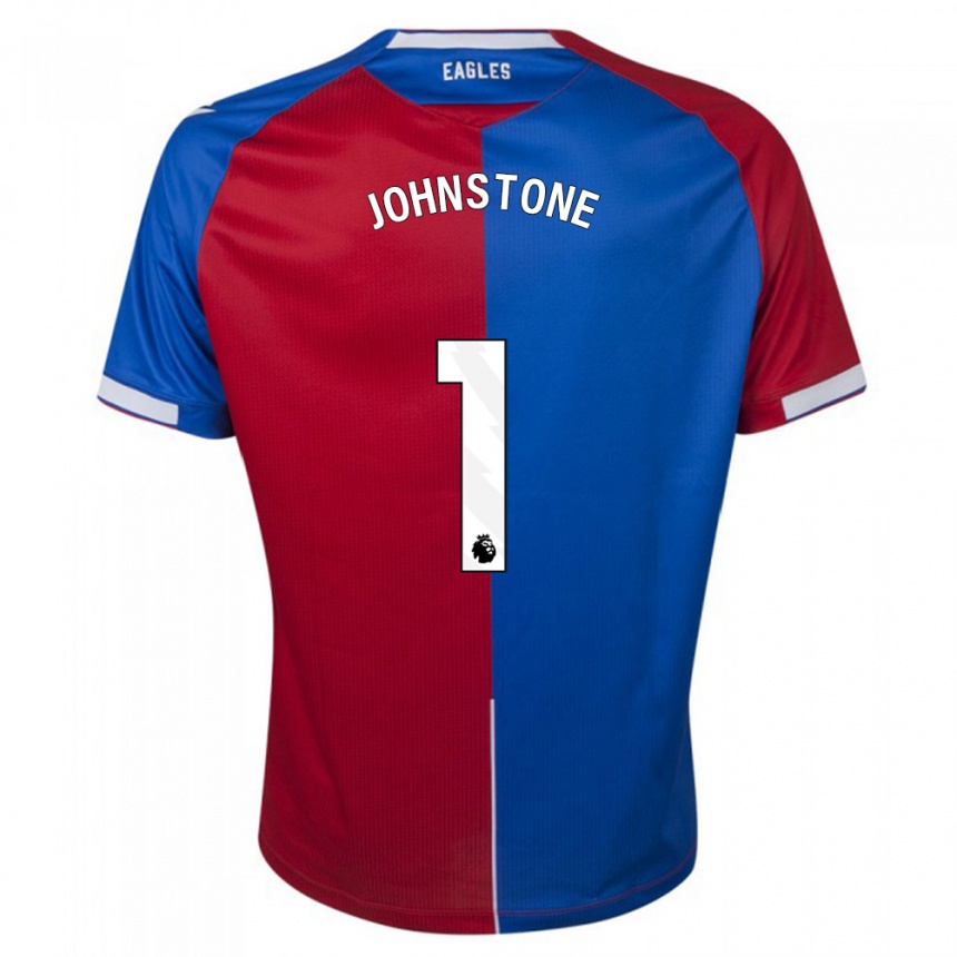 Kids Football Sam Johnstone #1 Red Blue Home Jersey 2023/24 T-Shirt Canada