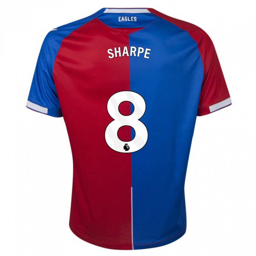 Kids Football Molly-Mae Sharpe #8 Red Blue Home Jersey 2023/24 T-Shirt Canada