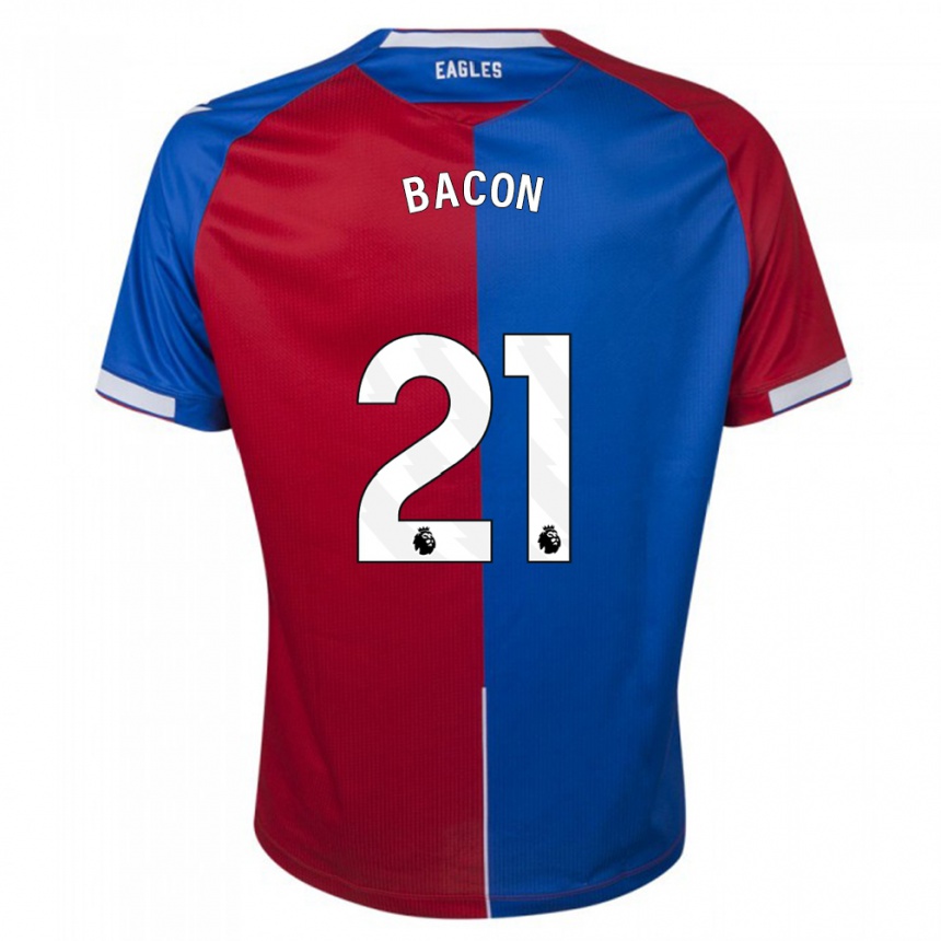 Kids Football Skye Bacon #21 Red Blue Home Jersey 2023/24 T-Shirt Canada