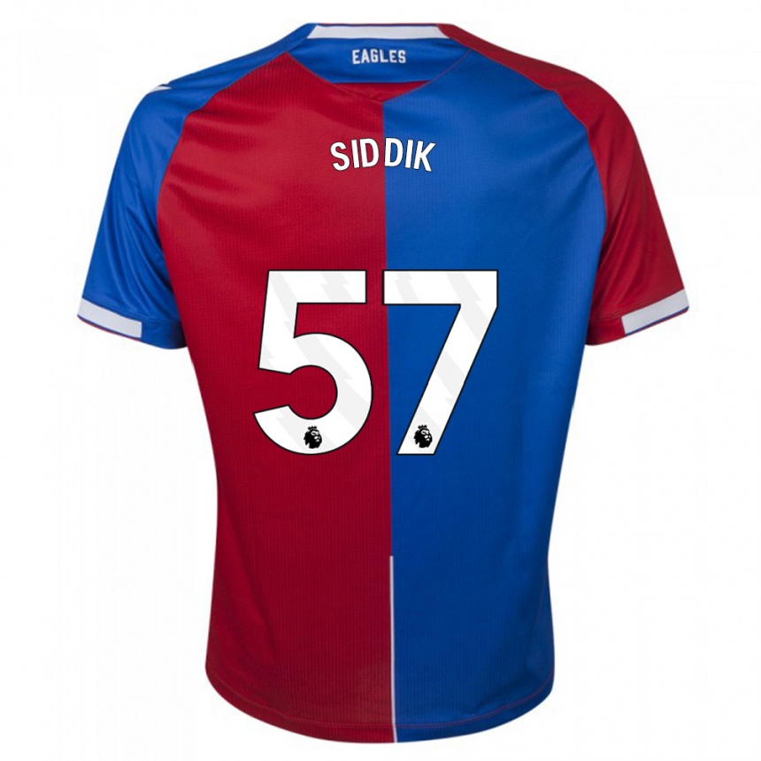 Kids Football Cardo Siddik #57 Red Blue Home Jersey 2023/24 T-Shirt Canada