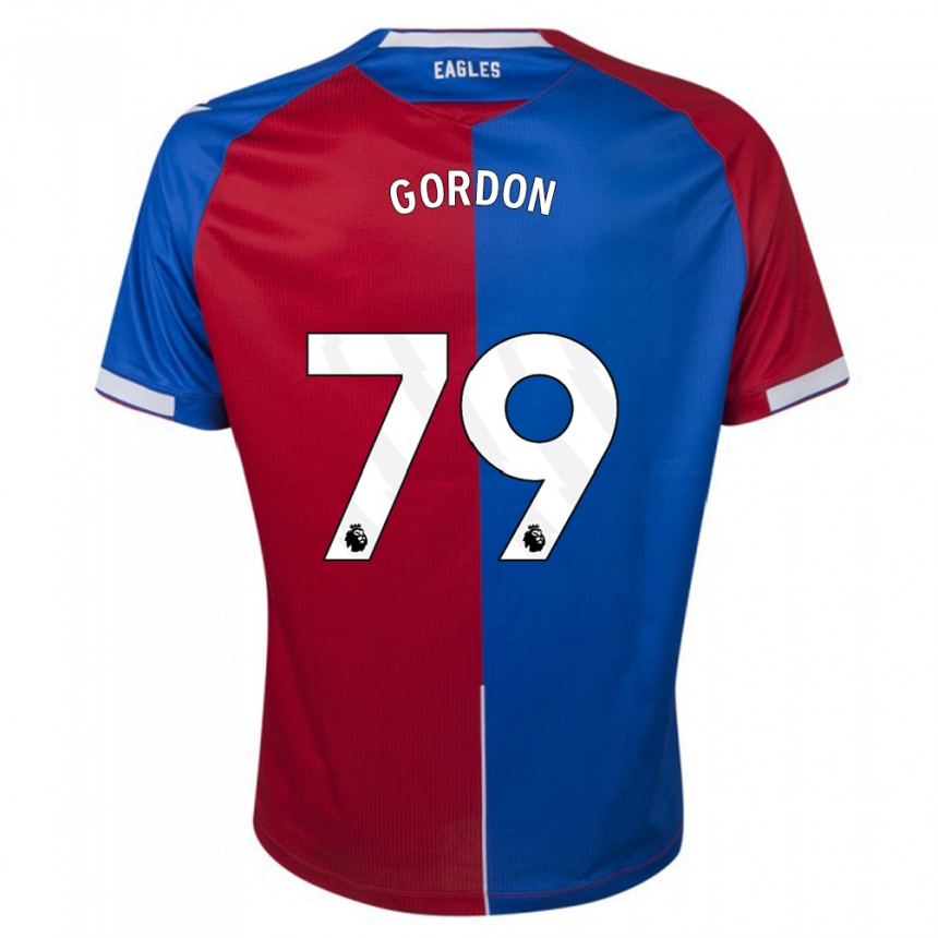 Kids Football John-Kymani Gordon #79 Red Blue Home Jersey 2023/24 T-Shirt Canada