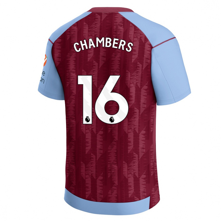 Enfant Football Maillot Calum Chambers #16 Bleu Bordeaux Tenues Domicile 2023/24 Canada