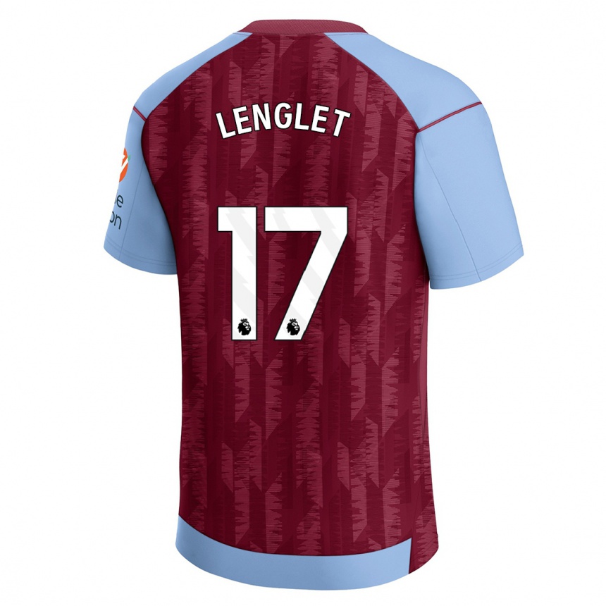 Enfant Football Maillot Clement Lenglet #17 Bleu Bordeaux Tenues Domicile 2023/24 Canada