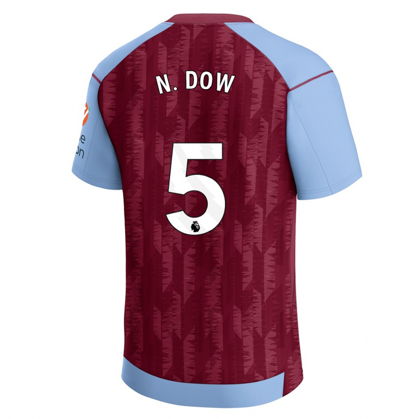 Enfant Football Maillot Elisha N'dow #5 Bleu Bordeaux Tenues Domicile 2023/24 Canada