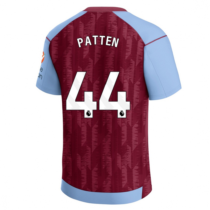 Enfant Football Maillot Anna Patten #44 Bleu Bordeaux Tenues Domicile 2023/24 Canada