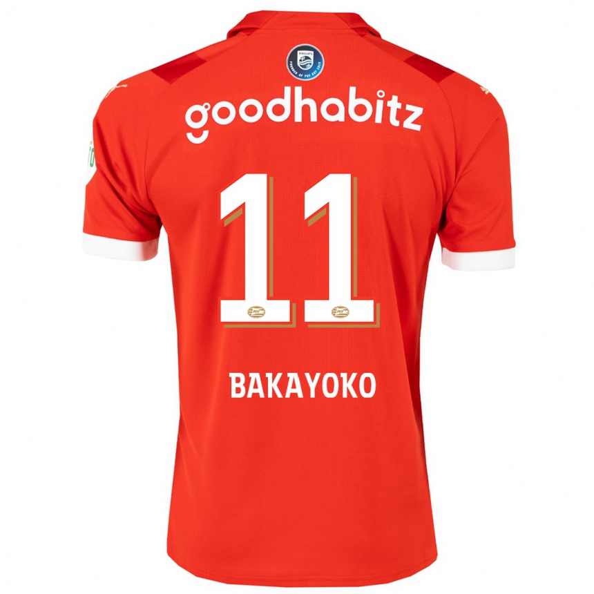 Enfant Football Maillot Johan Bakayoko #11 Rouge Tenues Domicile 2023/24 Canada