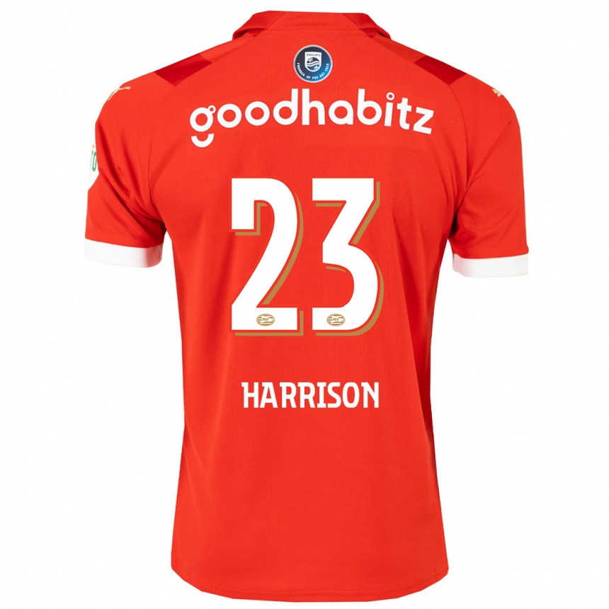 Enfant Football Maillot Amy Harrison #23 Rouge Tenues Domicile 2023/24 Canada