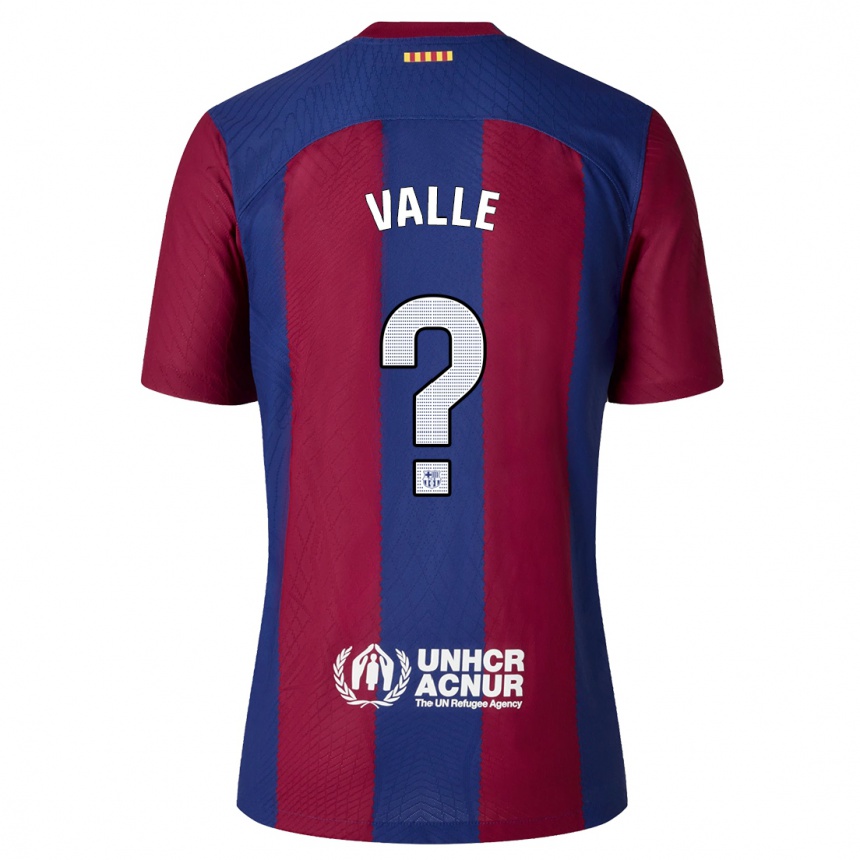 Enfant Football Maillot Alex Valle #0 Rouge Bleu Tenues Domicile 2023/24 Canada