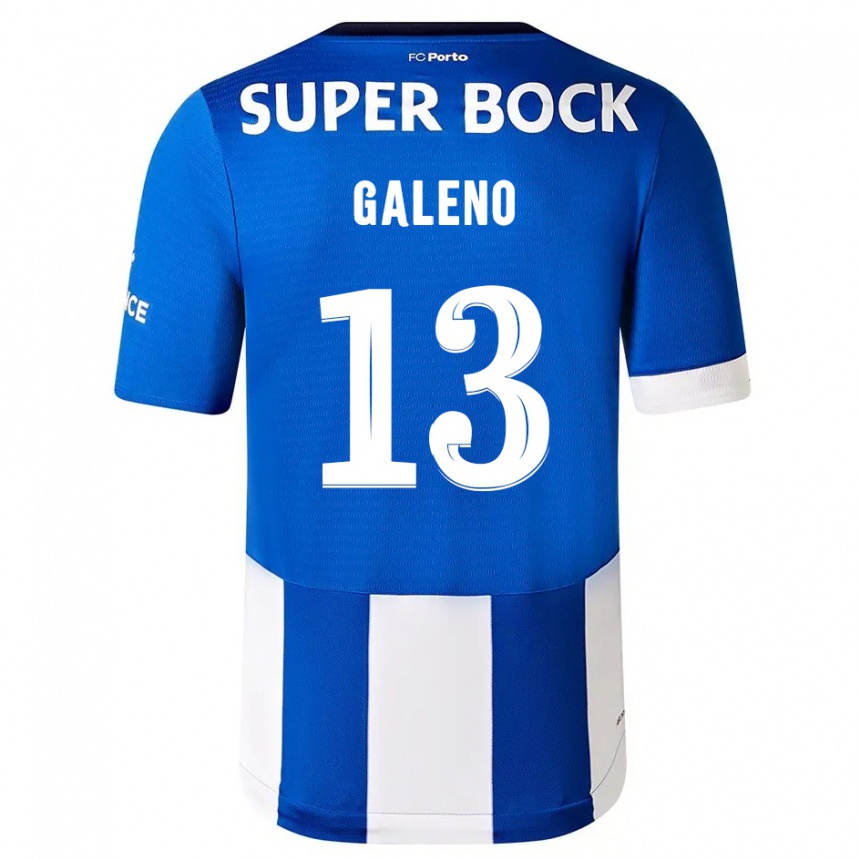 Enfant Football Maillot Galeno #13 Bleu Blanc Tenues Domicile 2023/24 Canada