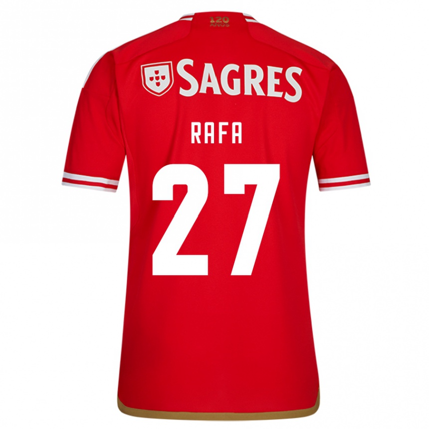 Kids Football Rafa #27 Red Home Jersey 2023/24 T-Shirt Canada