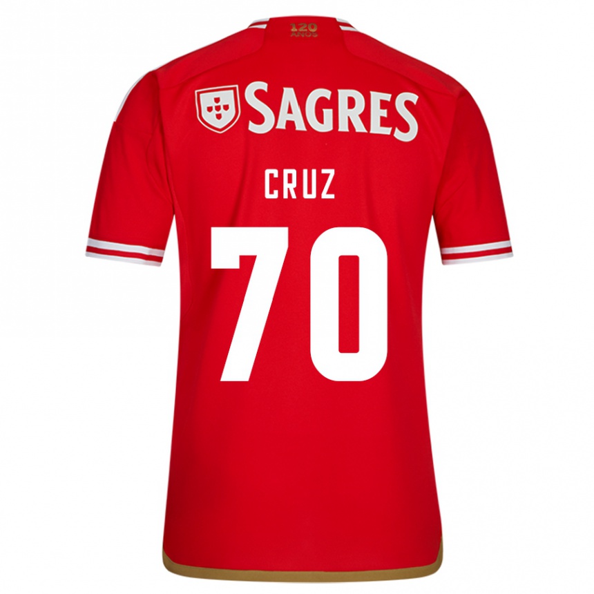 Enfant Football Maillot Filipe Cruz #70 Rouge Tenues Domicile 2023/24 Canada