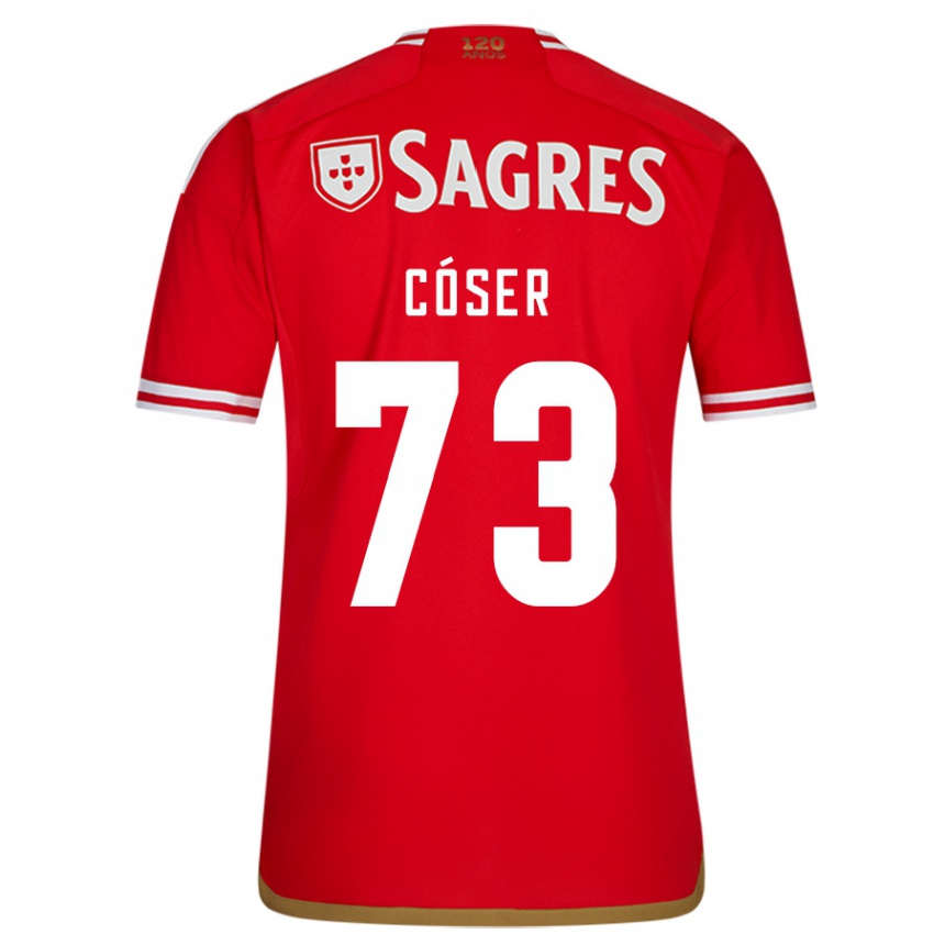 Enfant Football Maillot Tiago Cóser #73 Rouge Tenues Domicile 2023/24 Canada