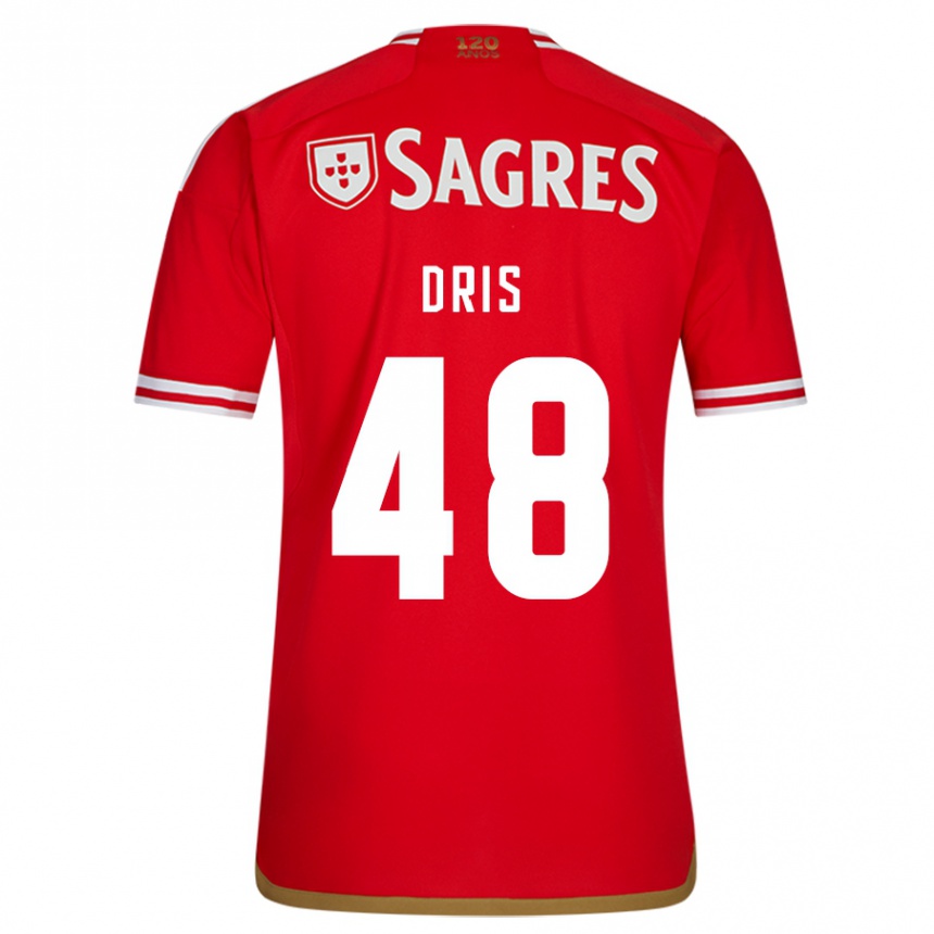 Enfant Football Maillot Sofiane Dris #48 Rouge Tenues Domicile 2023/24 Canada